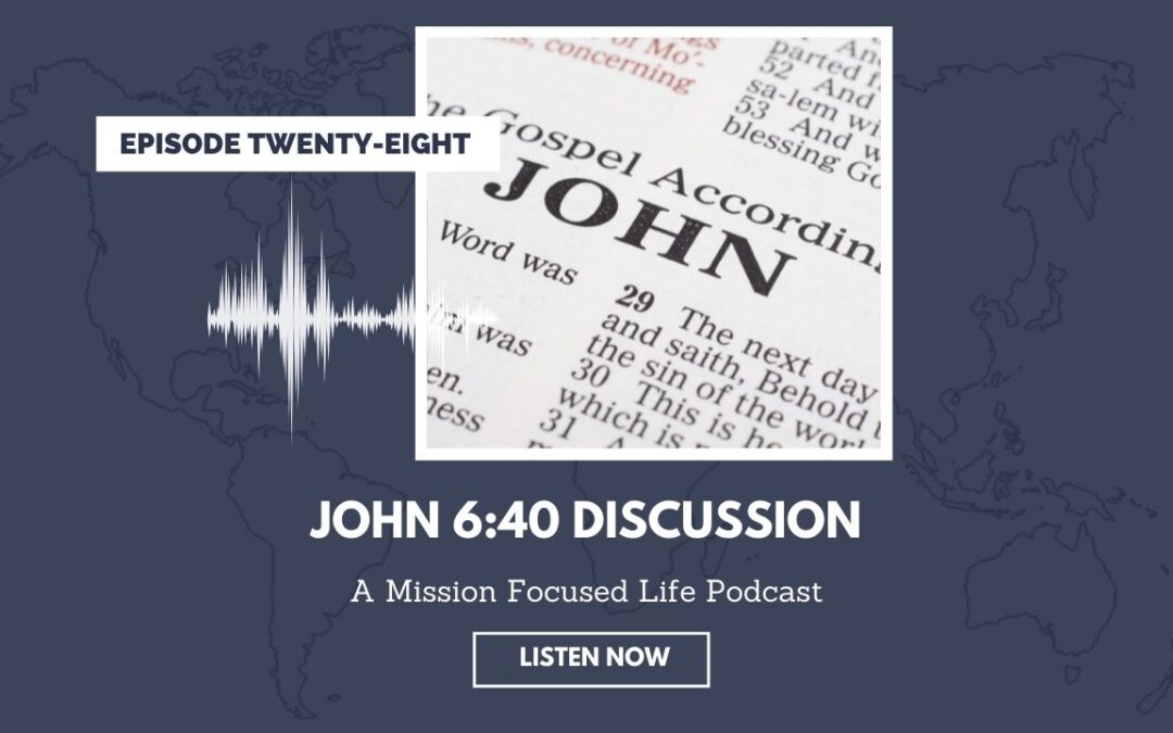 028: John 6:40 Discussion