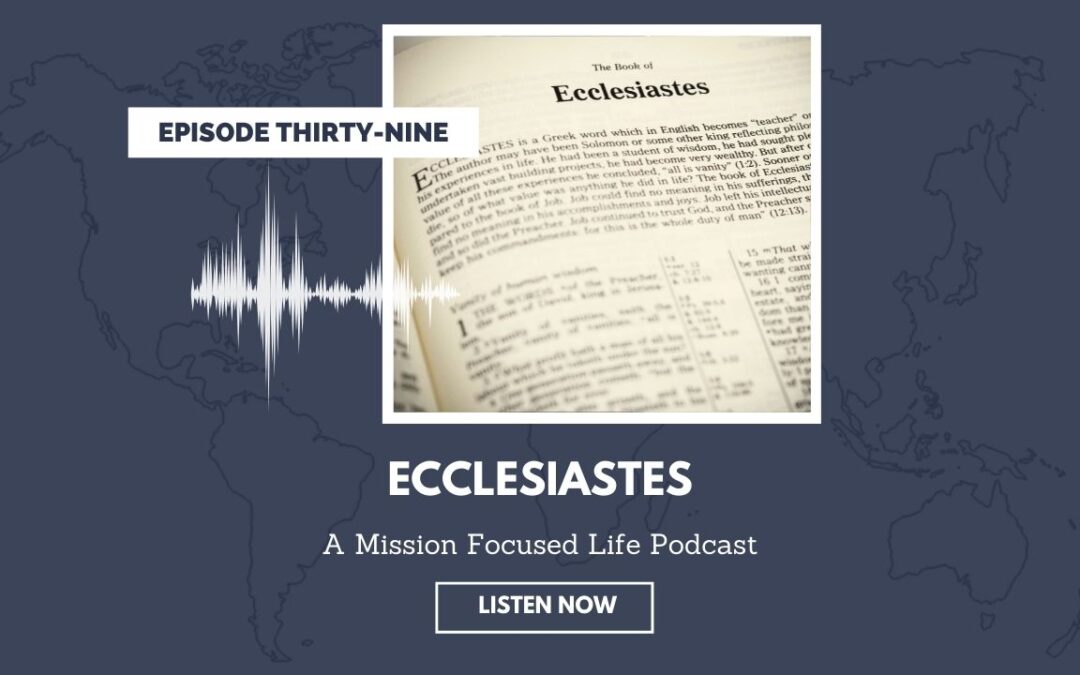 039: Ecclesiastes