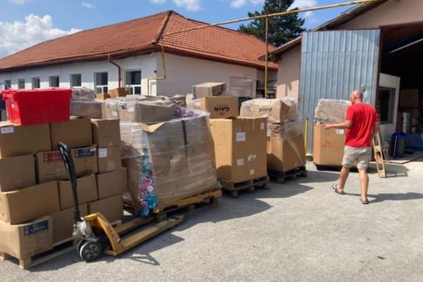 New Humanitarian Aid Warehouse in Cluj, Romania