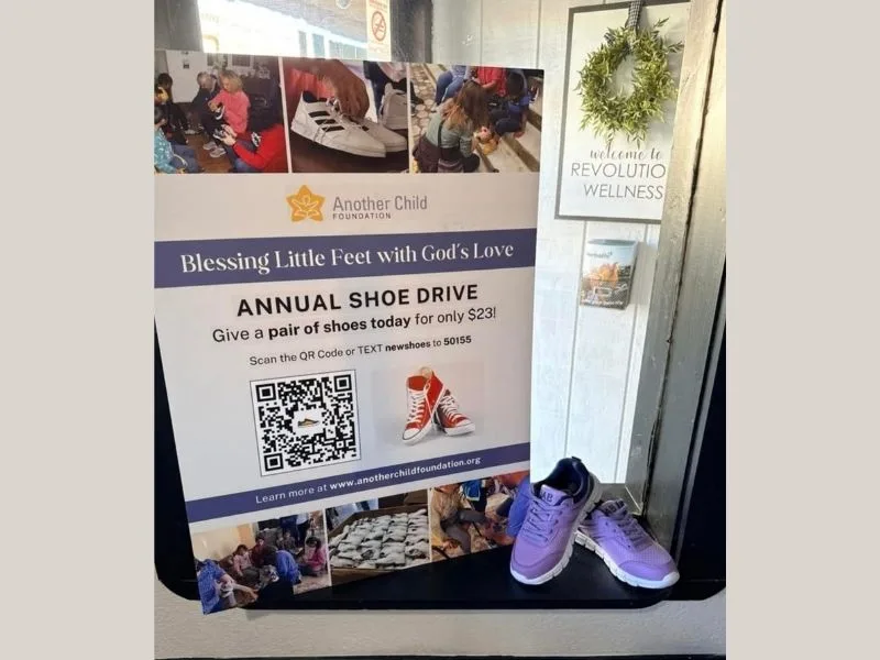 Kicking Off the 2026 Shoe Drive