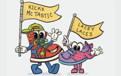 Hey friends — it’s Kicks McTastic and Lacey Laces checking in!
